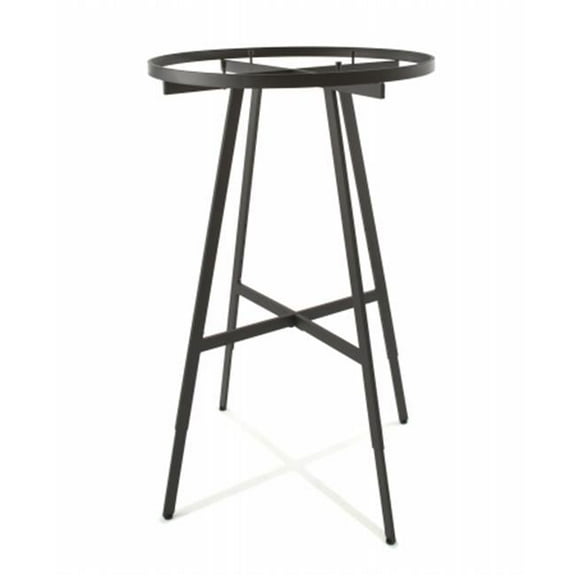 Econoco KR36 - MAB 36 in. Round Folding Rack - Rectangular Tubing