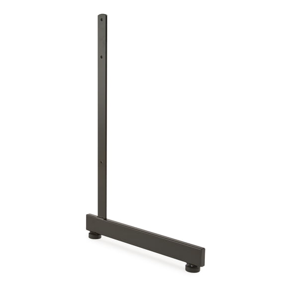Econoco L-Shaped Leg for Grid Panel, Black (Pack of 12)