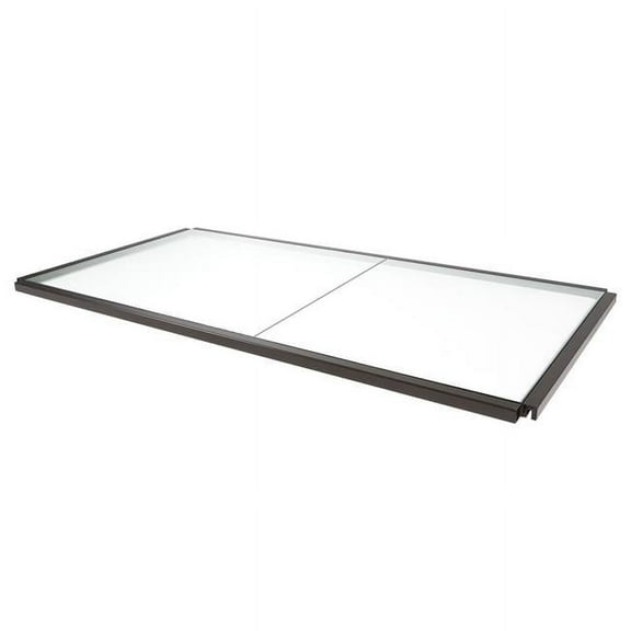 Econoco LNWUSHLF2 Linea Glass Shelf for Freestanding Merchandising Unit