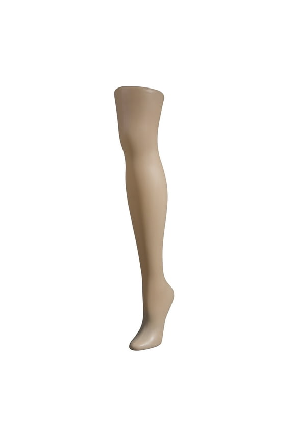 Mannequin Leg For Display  Mannequin Leg, Commercial Female Standing Leg, Fleshtone, Plastic, Display Mannequin Leg