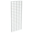 thumbnail image 1 of Econoco Metal Slat Grid for Any Retail Display or Home Storage, 2’ Width x 5’ Height, 3 Grids Per Carton (CHROME), 1 of 3