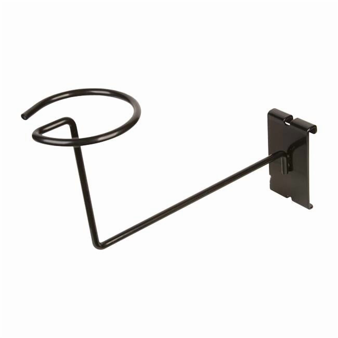 Econoco Espositore Per Cappelli Da 11,5 Cm - Supporto In Plastica Nera, Confezione Da 24 Pezzi Per Vetrine E Negozi