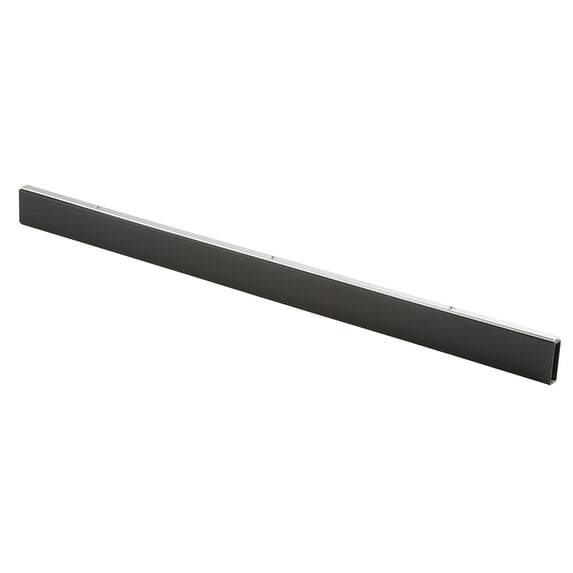 Econoco - REMAB2 - 2'L x 1/2" x 1-1/2" Matte Black Rectangular Display Hangrail - Sold in Pack of 10