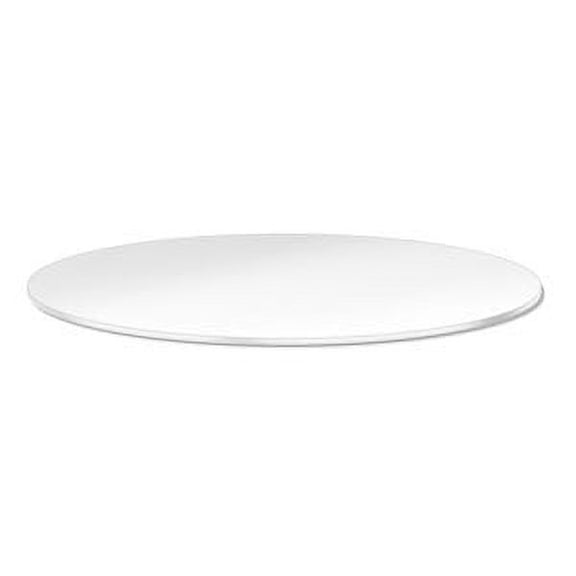 Econoco - ROUNDS - 30" Diameter White Melamine Shelf for Folding Round Racks - Sold Individually