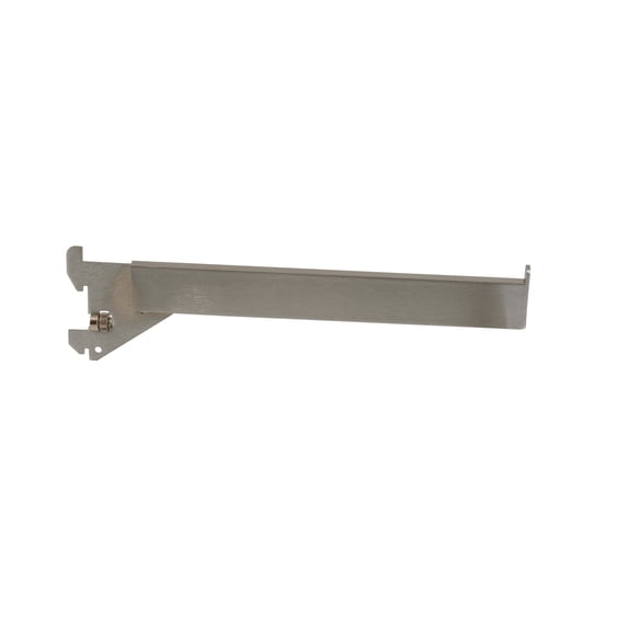 Econoco - RR/12-SC - 12" Satin Chrome Rectangular Tubing Faceout For Imperial Line Surface Mounts - Sold in Pack of 24