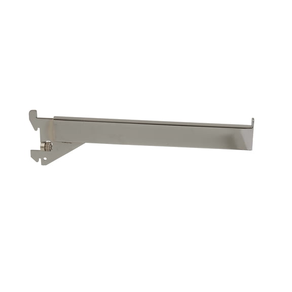 Econoco RR/12-SC Satin Chrome Rectangular Tubing, Straight Arm, 12" (Pack of 24)