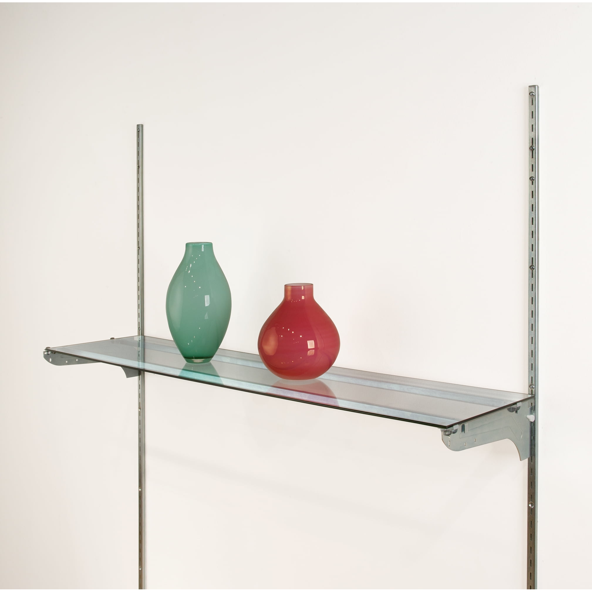 Econoco SHGL1248 12" x 48" Tempered Glass Shelves in Pack of 5