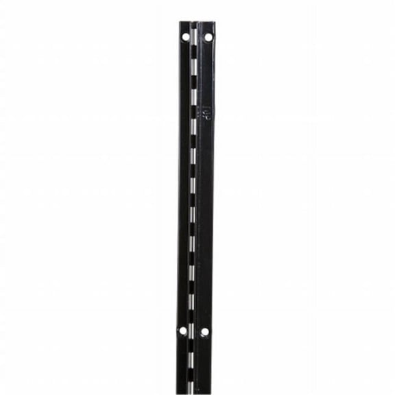 Econoco - SSRIB10 - Imperial Line 10' Black Recessed Slotted Standard for Slatwall - Sold in Pack of 5