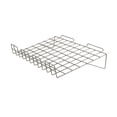 thumbnail image 1 of Econoco - SWEC/SL22 - 22-1/2"L x 14"D Epoxy Chrome Sloping Wire Shelf for Slatwall with 3" Lip - Sold in Pack of 6, 1 of 1