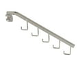 thumbnail image 1 of Econoco - TS/5H - President Line Chrome Square Tubing 5-Hook Waterfall Faceout for Surface Mount Standards - Sold in Pack of 24, 1 of 1