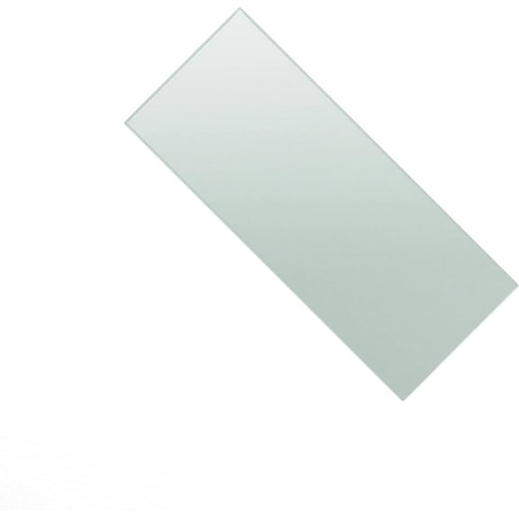 Econoco Tempered Glass Shelves, 10'' x 24'' Glass Shelves (Pack of 5), Clear