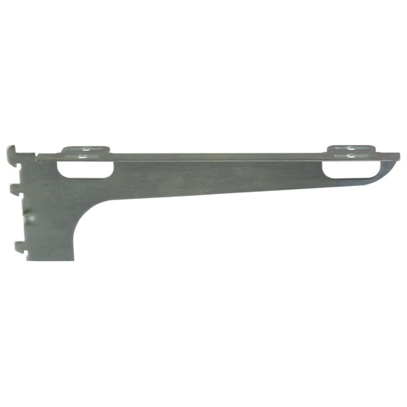 Econoco - WBC12 - 12" Satin Zinc President Line Center Wood Shelf Bracket - Sold in Pack of 25
