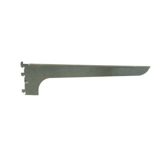 Econoco - WBR14 - 14" Satin Zinc President Line Right Wood Shelf Bracket - Sold in Pack of 25