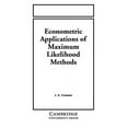 thumbnail image 1 of Econometric Applications of Maximum Likelihood Methods, (Paperback), 1 of 1
