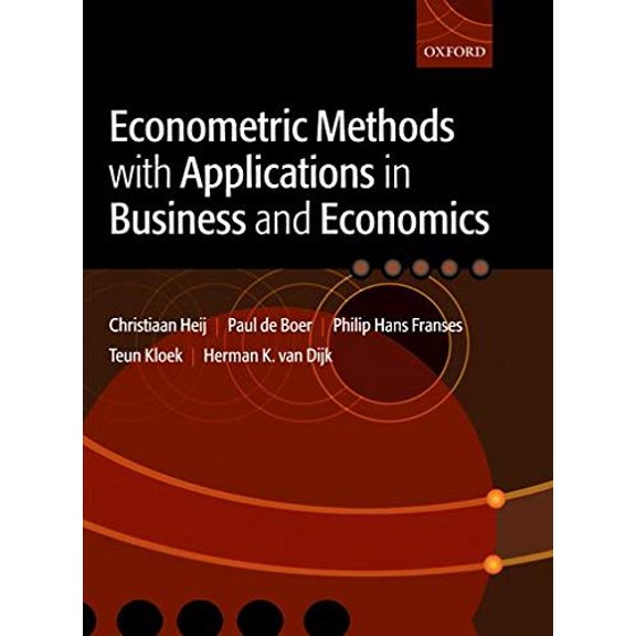 Pre-Owned Econometric Methods with Applications in Business and Economics