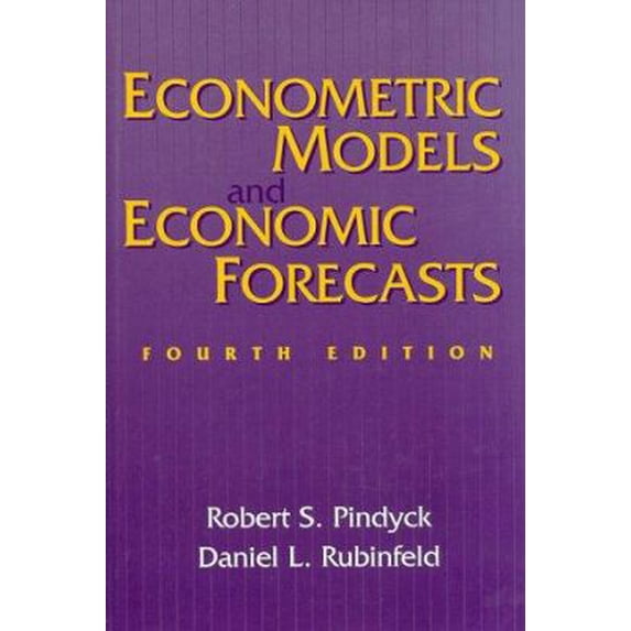 Pre-Owned Econometric Models and Economic Forecasts (Text alone), 9780070502086, 0070502080, Hardcover, 4 edition