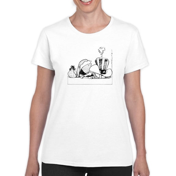 Economic Stumble T-Shirt Women -Wilfred Hildonen Designs, Female XX-Large