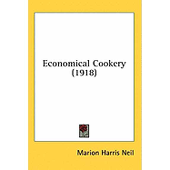 Economical Cookery (1918)