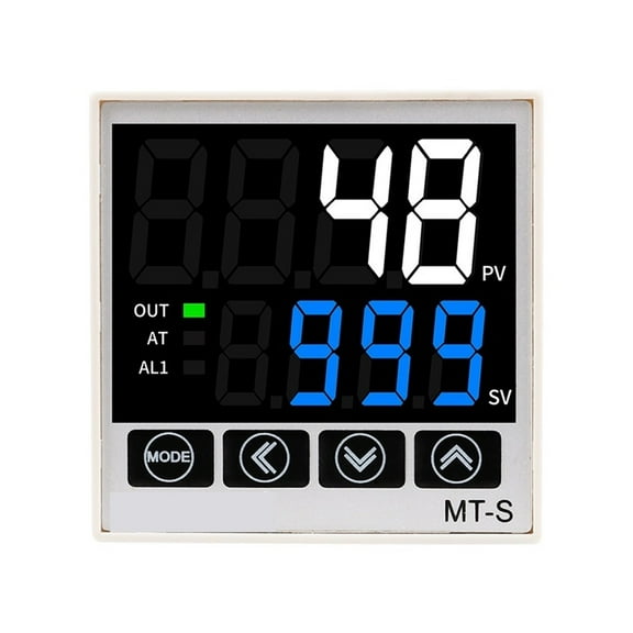 Economical Digital PID Temperature Controller Heating/Cooling Relay SSR Output Thermostat Module Thermocontroller 48*48mm ,Easy Installation