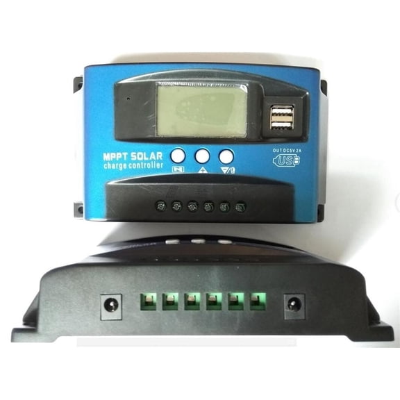 Economical Dual USB MPPT Solar Charge Controller 12/24V 30A40A50A ,Multiple Protection Functions