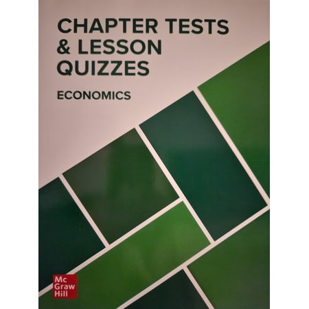 Economics, Chapter Tests and Lesson Quizzes, c. 2024, 9781265590475, 1265590478 - New