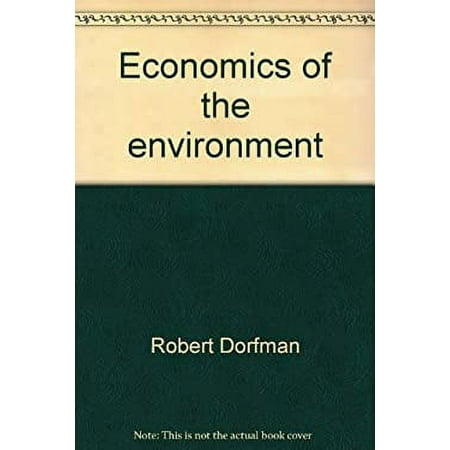 Pre-Owned Economics of the Environment 9780393052756