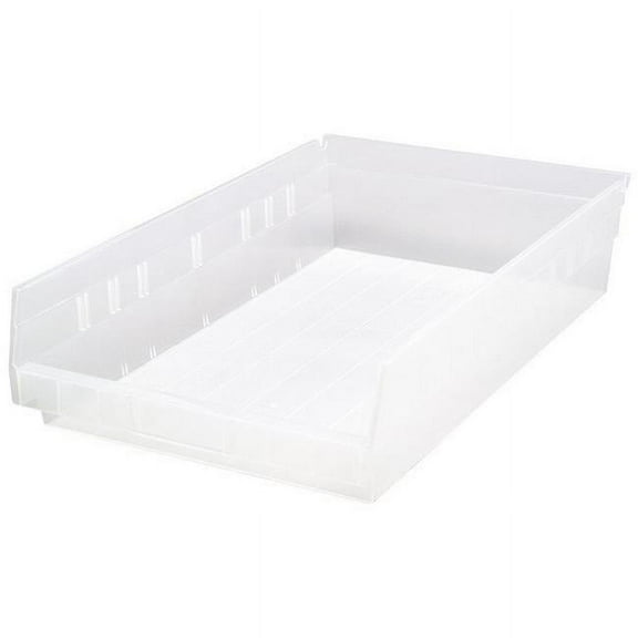 Economy 4 in. Shelf Bin, Clear - 17.87 x 11.12 x 4 in.