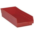 thumbnail image 1 of Economy 4 in. Shelf Bin, Red - 17.87 x 8.37 x 4 in., 1 of 1