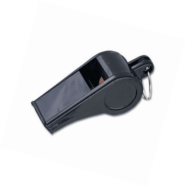MacGregor Economy Black Plastic Whistle, 1 Dozen