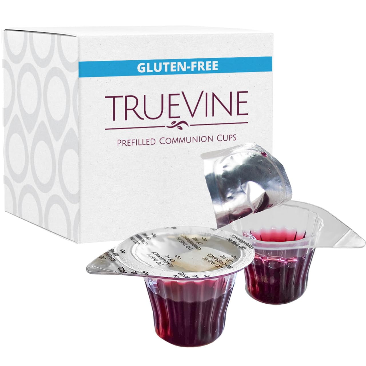 Economy Communion Cups and Wafer Set Prefilled Cups with Gluten