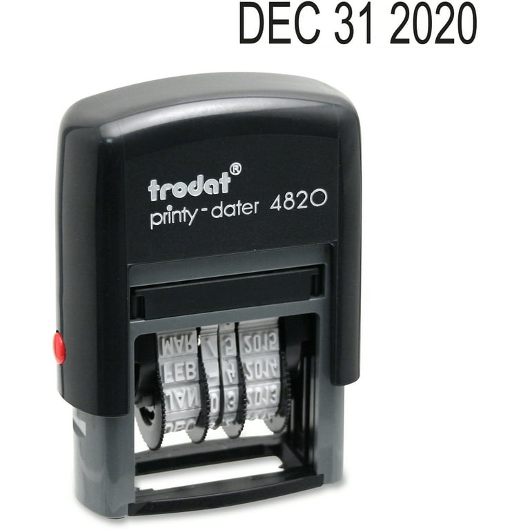 Printy Economy Date Stamp, Self-Inking, 1.63 Printy Economy Date Stamp, Self-Inking, 1.63