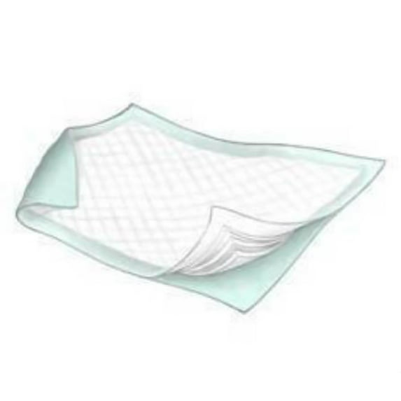 Economy Disposable Underpad Heavy Absorbency Polymer 23X36" 18346 150 pads