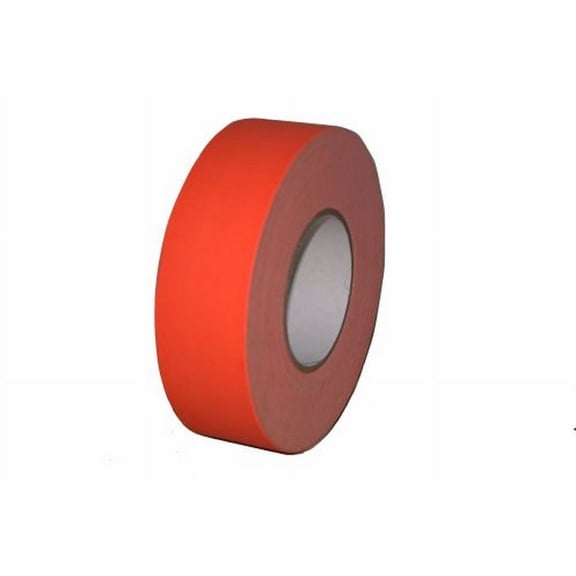 Economy Fluorescent Orange Gaffers Duct Tape 2 X 60 Yard Roll