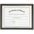 thumbnail image 1 of Economy Framed Achievement/appreciation Awards, 11 X 8.5, Horiztontal Orientation, White With Black Border | Bundle of 5 Each, 1 of 7