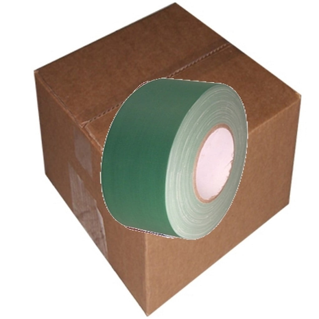 Economy Gaffers Duct Tape 4" X 60 Yard - Dark Green (12 Roll/Case)