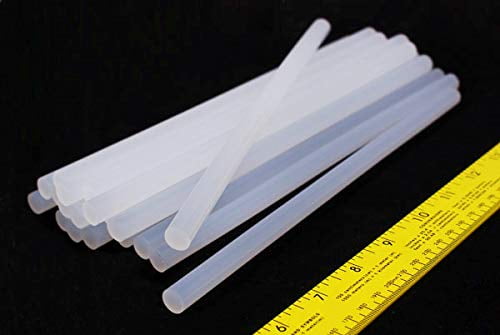 Economy Hot Melt Glue Sticks 7/16" X 10" 410 Sticks 22 lbs Bulk Made in Taiwan