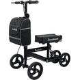 thumbnail image 1 of Economy Knee Scooter, Steerable Knee Walker, Foldable Knee Scooters Adult Best Crutches Alternative(Black), 1 of 7