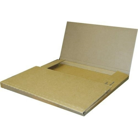 Economy Kraft Variable Depth LP Record Album Mailer Boxes, 50 count - NEW ITEM!