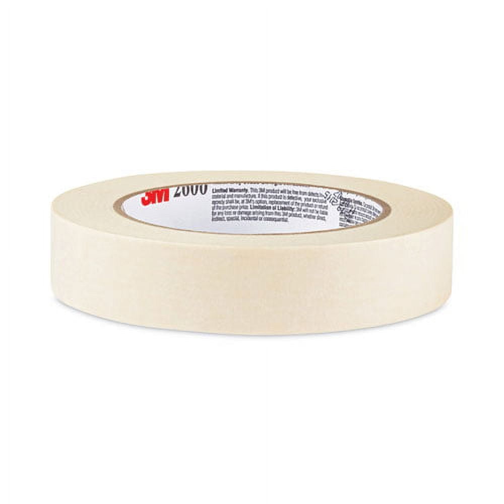 Economy Masking Tape, 3" Core, 1.88" X 60.1 Yds, Tan | Bundle of 5 Rolls