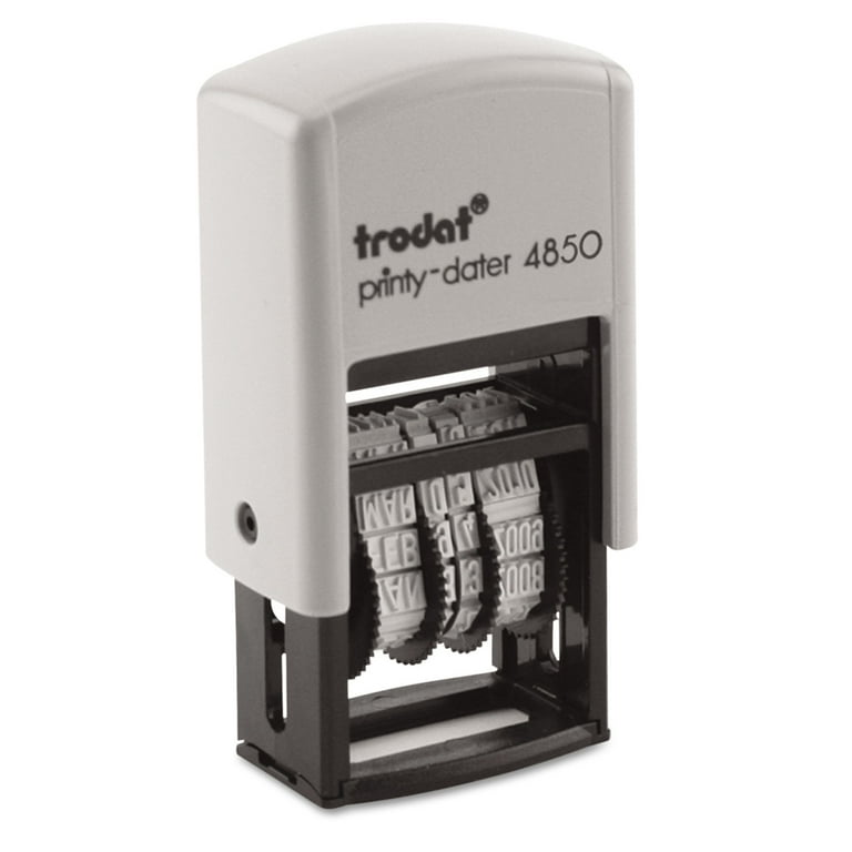 Printy Economy Micro 5-in-1 Date Stamp, Self-Inking, 1 Printy Economy Micro 5-in-1 Date Stamp, Self-Inking, 1