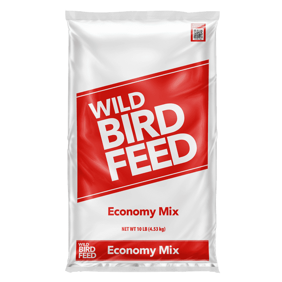 Economy Mix Wild Bird Feed, Dry, 1 Count Per Pack, 10 lb. Bag