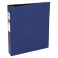 thumbnail image 1 of Economy Non-View Binder With Round Rings, 3 Rings, 1.5" Capacity, 11 X 8.5, Blue, (3400) | Bundle of 10 Each, 1 of 7