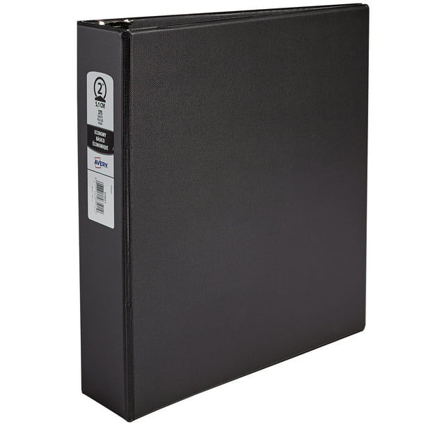 Economy Non-View Binder with Round Rings, 3 Rings, 2 Economy Non-View Binder with Round Rings, 3 Rings, 2