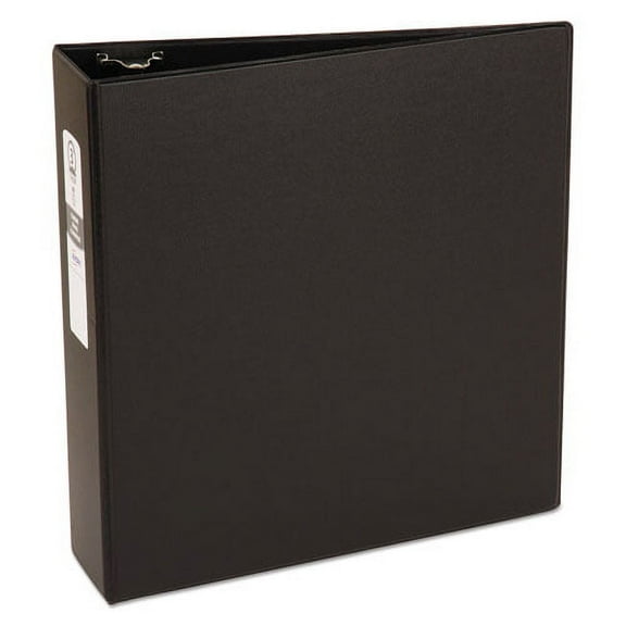 Economy Non-View Binder With Round Rings, 3 Rings, 3" Capacity, 11 X 8.5, Black, (3602) | Bundle of 10 Each