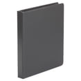 thumbnail image 1 of Economy Non-View Round Ring Binder, 3 Rings, 1" Capacity, 11 X 8.5, Black | Bundle of 5 Each, 1 of 7