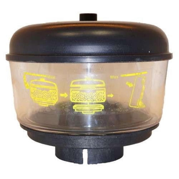 Economy Precleaner Kit: Plastic Lid With Nut, Plastic Bowl, & Plastic Base