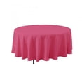 thumbnail image 1 of Economy Round Polyester Table Cover 120" - Magenta, 1 of 1