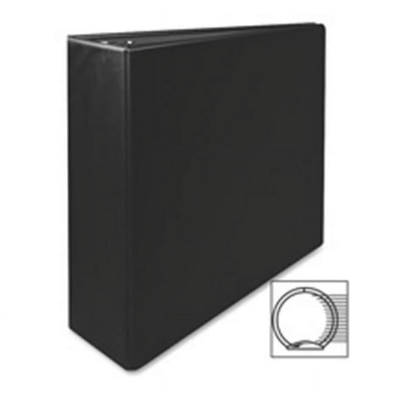 Economy Round Ring Binder - Black