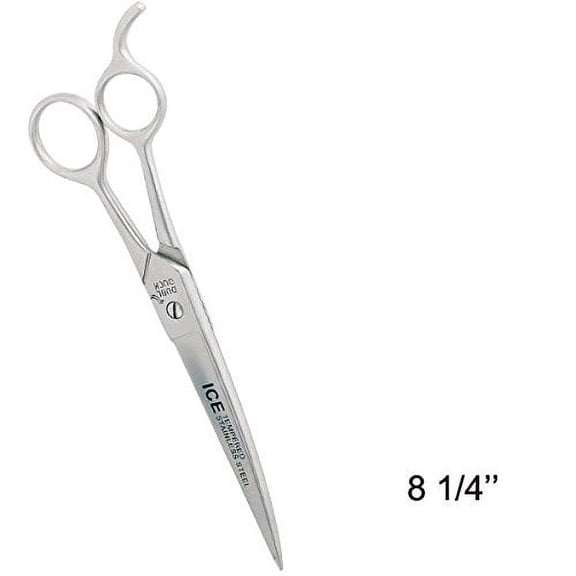 Economy Shears Professional Dog and Pet Grooming 8 1/4" Curved Rust Resistant