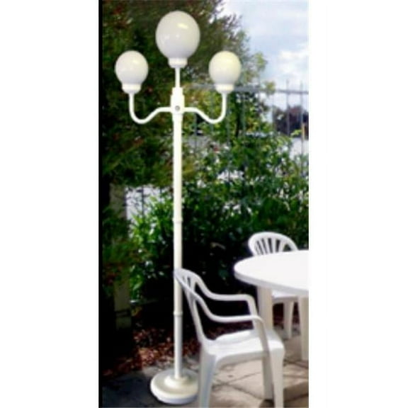 Economy Street Lamp - White
